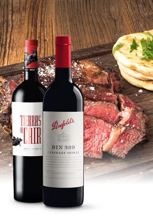 The perfect wine and meat combinations!